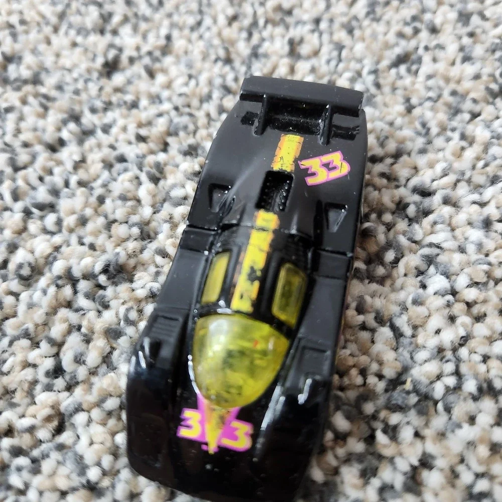 Hot Wheels black 2‎ Solaire CX4 diecast loose 1983 Malaysia